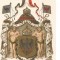 carte postala-LITHOGRAFIE-STEMA IMPERIALA
