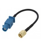 Adaptor antena Fakra GSM P mufa SMA-A mufa drept 100mm JC ANTENNA