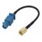 Adaptor antena Fakra GSM P mufa SMA-A mufa drept 100mm JC ANTENNA AD.ANT.010