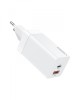 Incarcator laptop Veger CPD65E, 65W, Fast Charge, USB Type-C, Alb C735