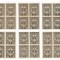 |Romania, LP IV.20/1946, Taxa de plata &quot;coroana&quot;, h. gri, fil. MM, bloc 4, MNH
