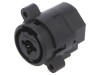 Conector Jack 6,3mm XLR Soclu Mamă 90&deg; Fără Buton