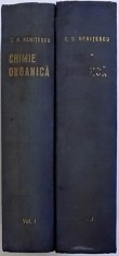 CHIMIE ORGANICA,2 VOLUME,EDITIA A VI-A-CONSTANTIN D.NENITESCU,BUC.1966 foto