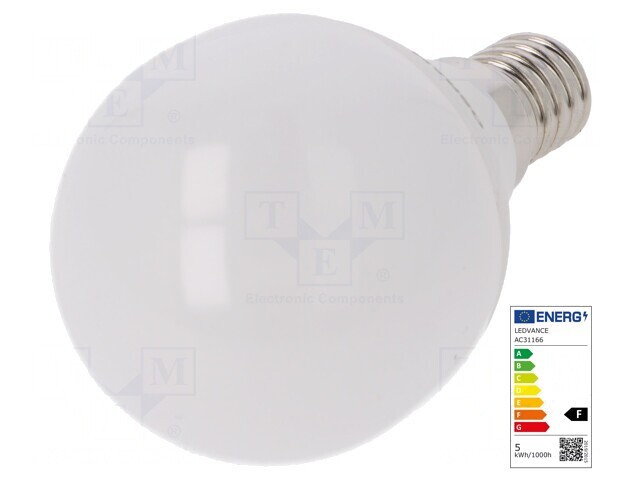 Lampă LED E14 5,5W 4000K Alb Neutru