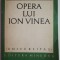 Opera lui Ion Vinea &ndash; Simion Mioc