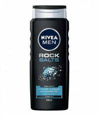 Nivea Gel de dus Barbati 500 ml Rock Salts foto