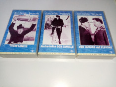 3 VHS-Don Camillo-3 Comedii Serie foto