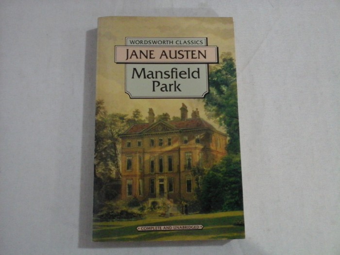 MANSFIELD PARK (in limba engleza) - JANE AUSTEN