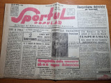 Sportul popular 10 februarie 1946-calarie la banesa,sah,fotbal