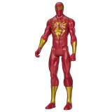 Figurina Marvel Ultimate Spider-Man, Iron Spider Rosu, Hasbro