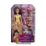 Disney princess papusa bella cu catel si accesorii