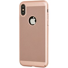 Husa Capac Spate Dot Auriu APPLE iPhone X, iPhone Xs foto