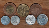 Cehia - set de colectie 7 monede diferite - 50 haleru + 1 2 5 10 20 50 korun, Europa