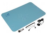 Kit de protecție antistatică pentru masă ESD, albastru 60x40 cm
