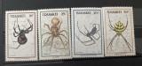 PC295 - TRANSKEI 1987 Insecte/ Paianjeni , serie MNH, 4v