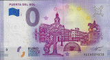 NOU : 0 EURO SOUVENIR - SPANIA , MADRID , PUERTA DEL SOL - 2020.1 - UNC/ IN SCAN