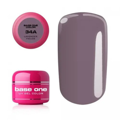 Gel UV Silcare Base One Color - Lavender Fields 34A, 5g foto