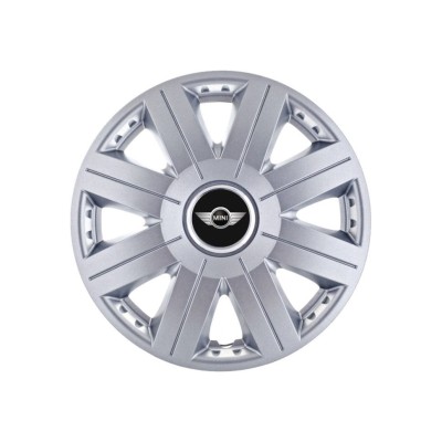 Set 4 capace roti Cosmos cromat R15, pentru gama auto Minicooper foto