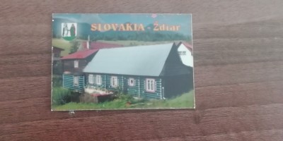 M3 C2 - Magnet frigider - tematica turism - Slovacia 3 foto