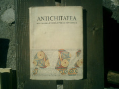 Antichitatea din marea enciclopedie sovietica - R. Bordenache foto