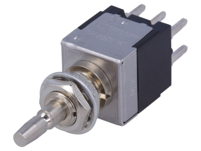 Comutator Push DPDT ON-ON 3A 250VAC