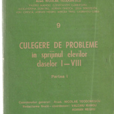 Culegere de probleme cl. I-VIII, v.II, partea I, Matematica, 1985