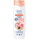 Sampon cu apa de trandafiri, 360ml, Wash&amp;Go