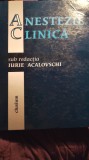 Anestezie clinica,iurie acalovschi