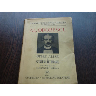 OPERE ALESE - SCRIERI LITERARE - AL.ODOBESCU foto