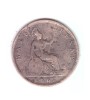 Moneda Anglia 1/2 / half penny 1862, uzata, curata, Europa, Bronz