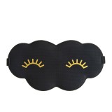 Masca pentru dormit neagra in forma de nor