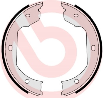 BREMBO S 06 511 ESSENTIAL LINE Set saboti frana de mana