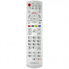 Telecomanda pentru Panasonic N2QAYB001010, x-remote, Netflix, Argint