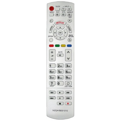 Telecomanda pentru Panasonic N2QAYB001010, x-remote, Netflix, Argint foto