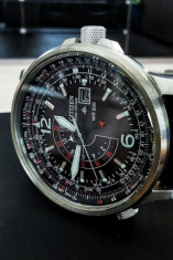 Citizen Promaster ECO-DRIVE Dual-Time Pilot Watch #BJ7017-09E foto