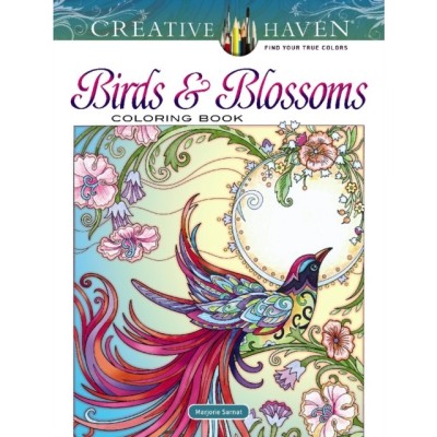 Creative Haven Birds and Blossoms Coloring Book foto