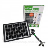 Cumpara ieftin Panou solar portabil, 15W; Cablu USB cu 5 atasamente
