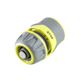 Conector pentru furtun 1/2 cu stop si blocare rapida Gardex LUXE GX