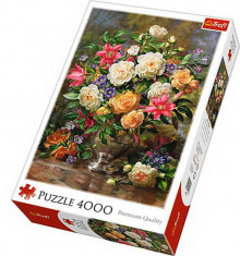 Puzzle Trefl 4000 piese - Flori pentru Regina Elisabeta foto