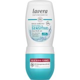 Lavera Deo Roll-On Natural Sensitiv Aloe Vera Bio 50ml Vegan Fara Alcool Formula Blanda