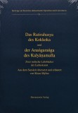 Das Ratirahasya des Kokkoka und der Anangaranga des Kalyanamalla - Klaus Mylius ($L247)