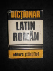 GH. GUTU - DICTIONAR LATIN-ROMAN (1973, editie cartonata) foto