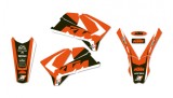 Set stikere KTM EXC 05- 07, SX SXF 05- 06 Dream 4 E2526N