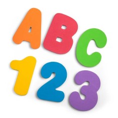 Set stickere din spuma pentru baie PlayLearn Toys foto