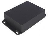 Carcasă universală neagră 94x119x34mm cu lame de fixare