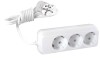 Prelungitor ceramic 015504, 3 prize, 3 m, 2500W, 3 x 1 mmp, contact de protectie