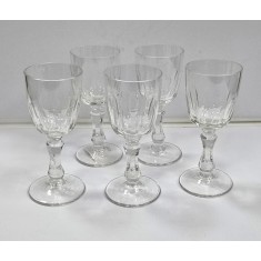 Cinci pahare pentru servit bauturi aperitive, Secol XX