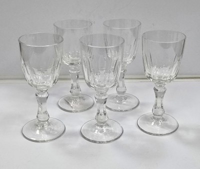 Cinci pahare pentru servit bauturi aperitive, Secol XX foto