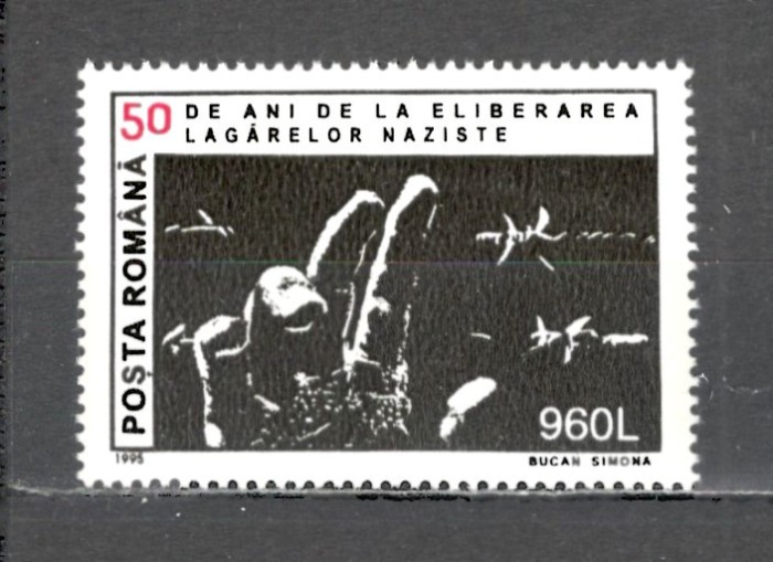 Romania.1995 50 ani eliberarea lagarelor ZR.934