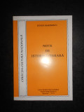 EUGEN MARINESCU - NOTE DE ISTORIE LITERARA (1999, cu autograf si dedicatie)